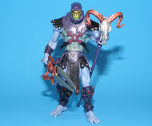 MOTU 200X HE-MAN MASTERS OF THE UNIVERSE SKELETOR 100% COMPLETE 2001 MATTEL