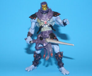 MOTU 200X HE-MAN MASTERS OF THE UNIVERSE SKELETOR NEAR COMPLETE 2001 MATTEL