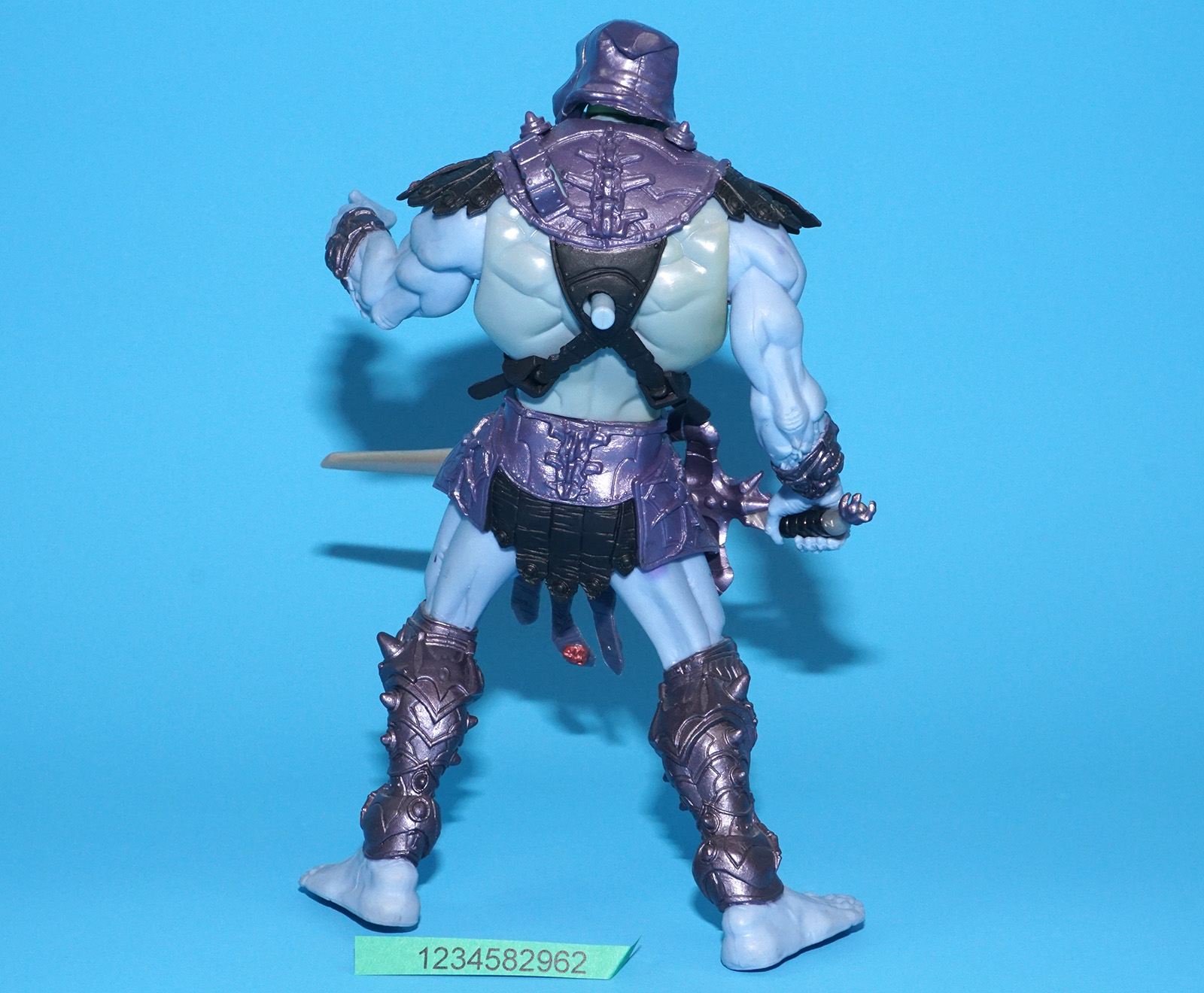 MOTU 200X HE-MAN MASTERS OF THE UNIVERSE SKELETOR NEAR COMPLETE 2001 MATTEL - Image 4