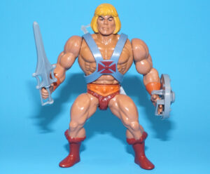 MOTU HE-MAN MASTERS OF THE UNIVERSE FILMATION HE-MAN 100% COMPLETE 2019 SUPER7 MATTEL