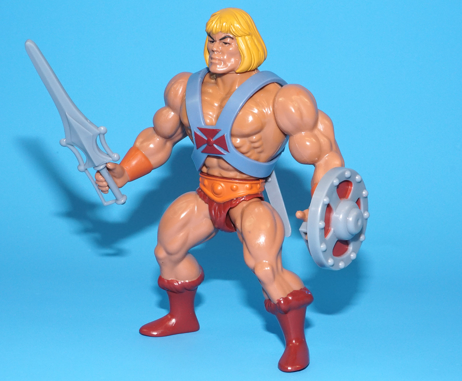 MOTU HE-MAN MASTERS OF THE UNIVERSE FILMATION HE-MAN 100% COMPLETE 2019 SUPER7 MATTEL - Image 3