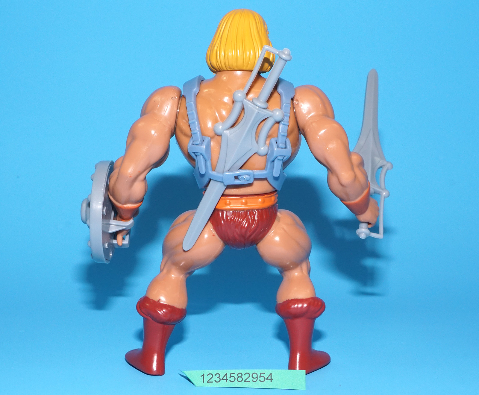 MOTU HE-MAN MASTERS OF THE UNIVERSE FILMATION HE-MAN 100% COMPLETE 2019 SUPER7 MATTEL - Image 4