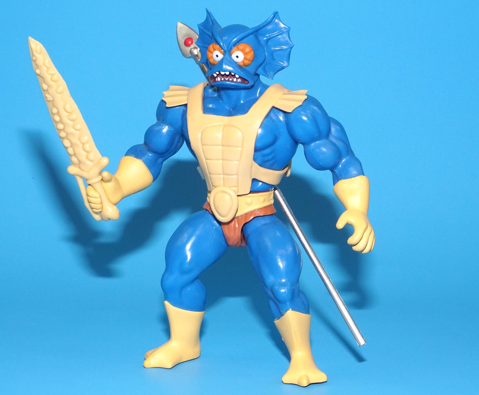 MOTU HE-MAN MASTERS OF THE UNIVERSE FILMATION MER-MAN 100% COMPLETE 2019 SUPER7 MATTEL - Image 3