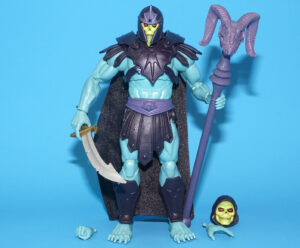 MOTU MASTERS OF THE UNIVERSE MASTERVERSE NEW ETERNIA BARBARIAN SKELETOR 100% COMPLETE 2022 MATTEL