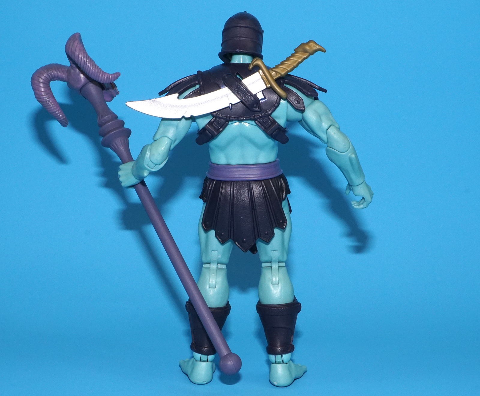 MOTU MASTERS OF THE UNIVERSE MASTERVERSE NEW ETERNIA BARBARIAN SKELETOR 100% COMPLETE 2022 MATTEL - Image 6