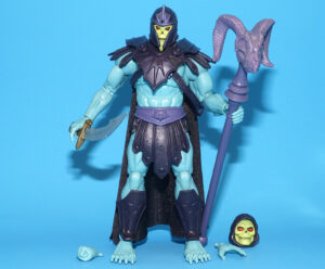 MOTU MASTERS OF THE UNIVERSE MASTERVERSE NEW ETERNIA BARBARIAN SKELETOR 100% COMPLETE 2022 MATTEL