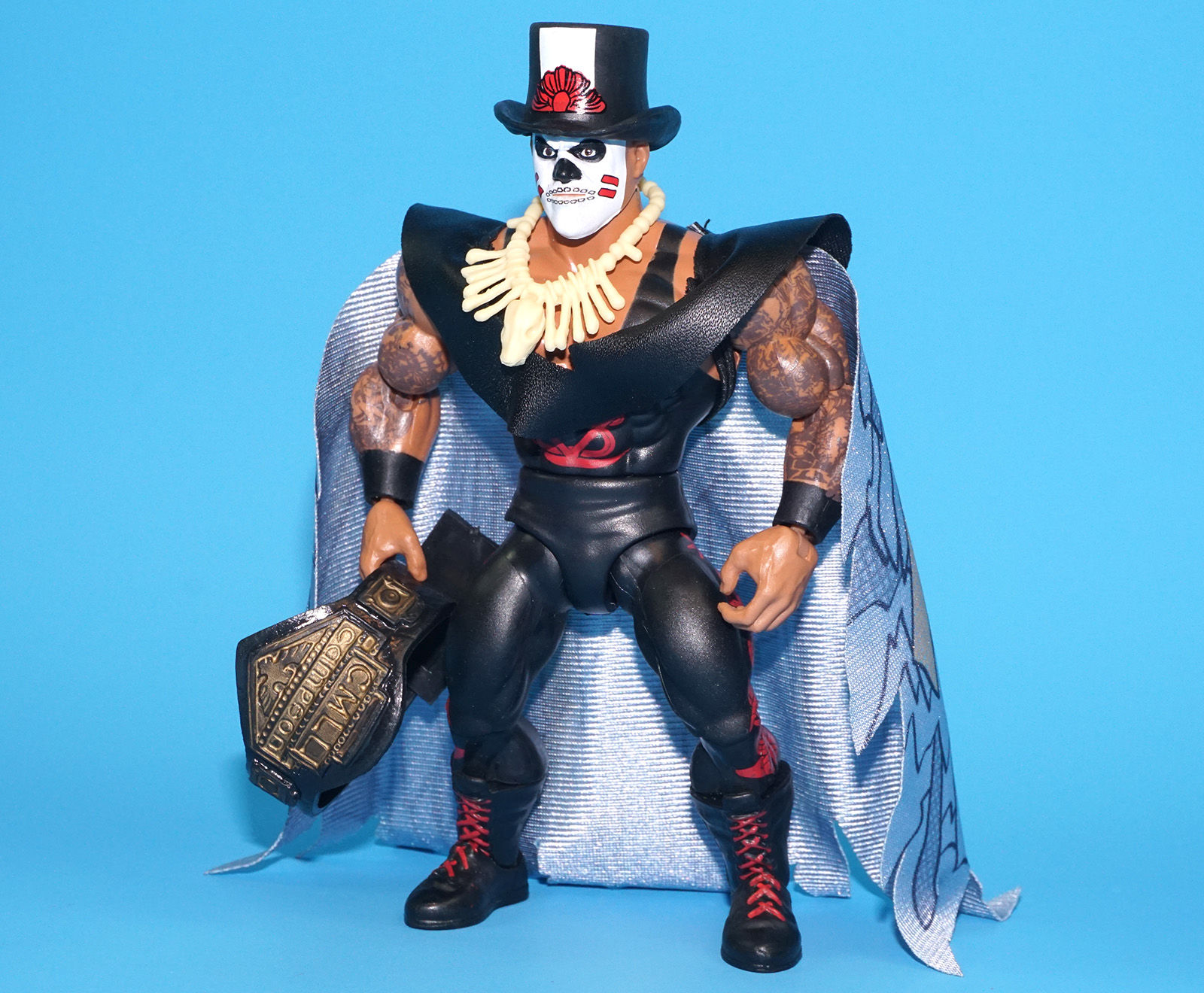 MOTU MASTERS OF THE WWE UNIVERSE SUPERSTARS PAPA SHANGO 100% COMPLETE 2022 MATTEL WWF - Image 3