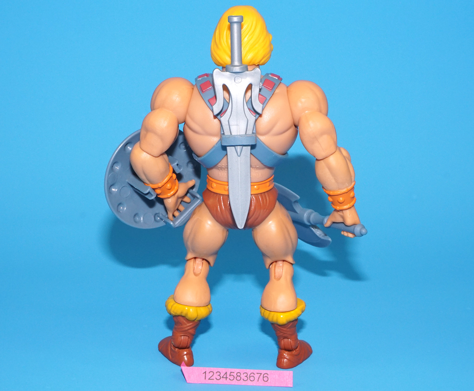 MOTU MASTERS OF THE UNIVERSE ORIGINS HE- MAN CLASSIC HEAD 100% COMPLETE 2021 MATTEL - Image 4