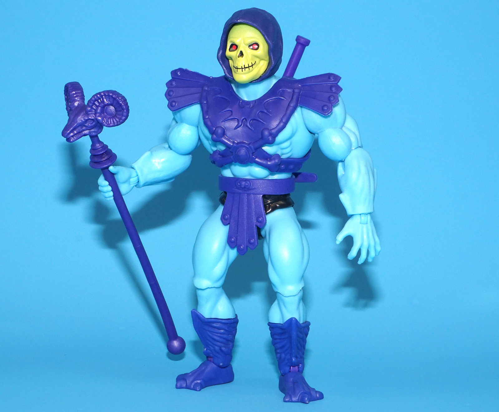MOTU MASTERS OF THE UNIVERSE ORIGINS SKELETOR 100% COMPLETE 2021 MATTEL - Image 3