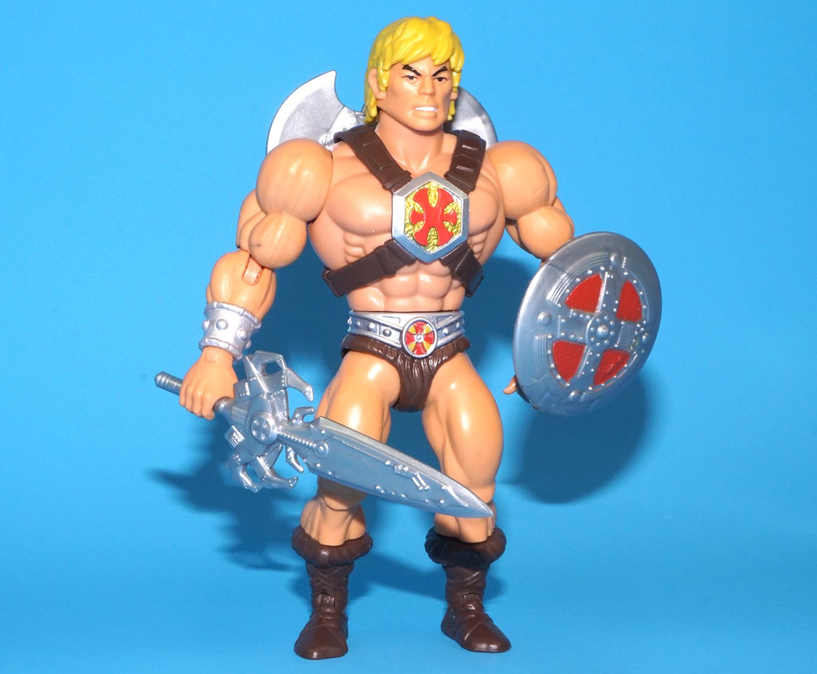MOTU MASTERS OF THE UNIVERSE ORIGINS 200X HE-MAN 100% COMPLETE 2022 MATTEL - Image 3