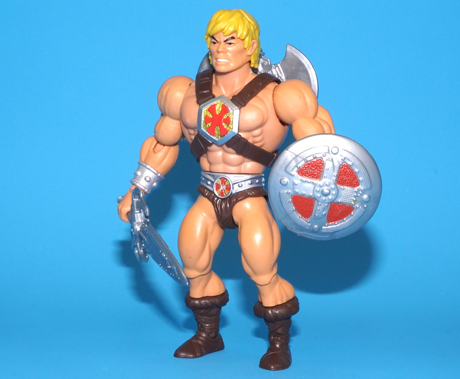 MOTU MASTERS OF THE UNIVERSE ORIGINS 200X HE-MAN 100% COMPLETE 2022 MATTEL - Image 4