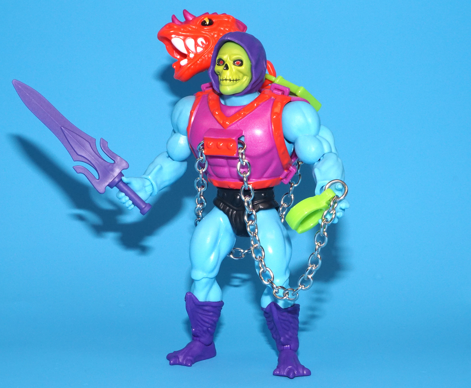 MOTU MASTERS OF THE UNIVERSE ORIGINS DRAGON BLASTER SKELETOR 100% COMPLETE 2022 MATTEL - Image 3