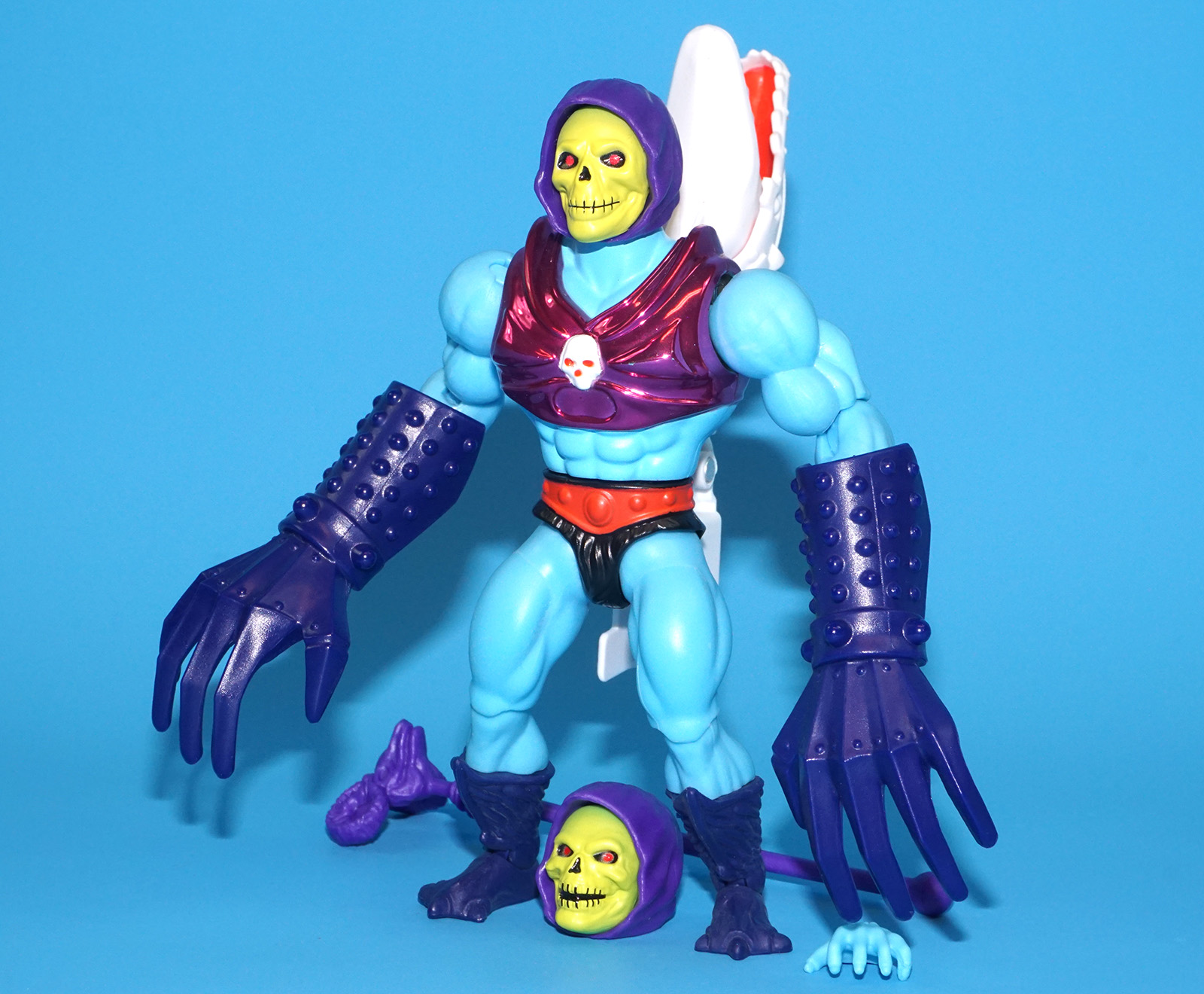 MOTU MASTERS OF THE UNIVERSE ORIGINS TERROR CLAWS SKELETOR 100% COMPLETE 2021 MATTEL - Image 3