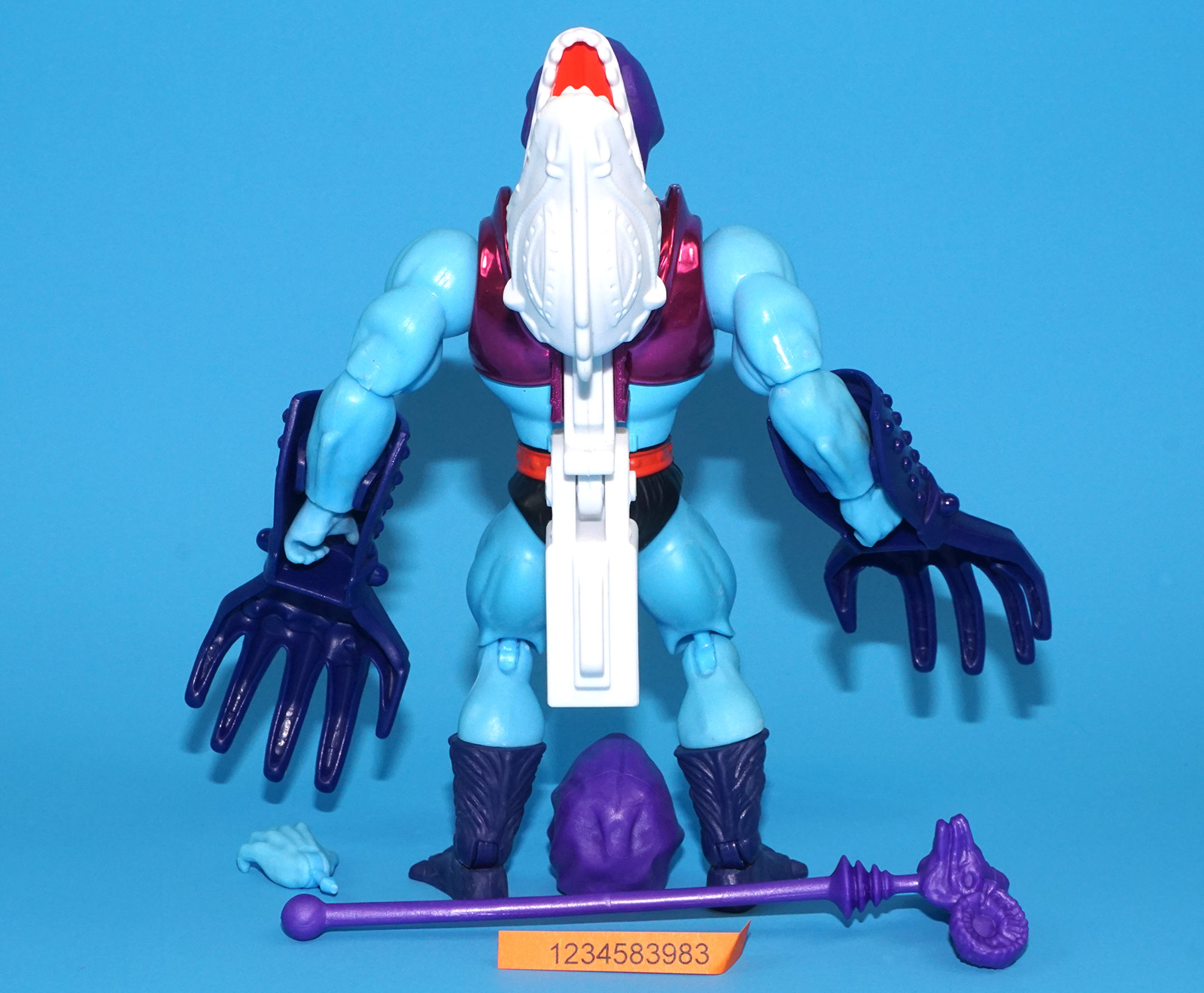 MOTU MASTERS OF THE UNIVERSE ORIGINS TERROR CLAWS SKELETOR 100% COMPLETE 2021 MATTEL - Image 5