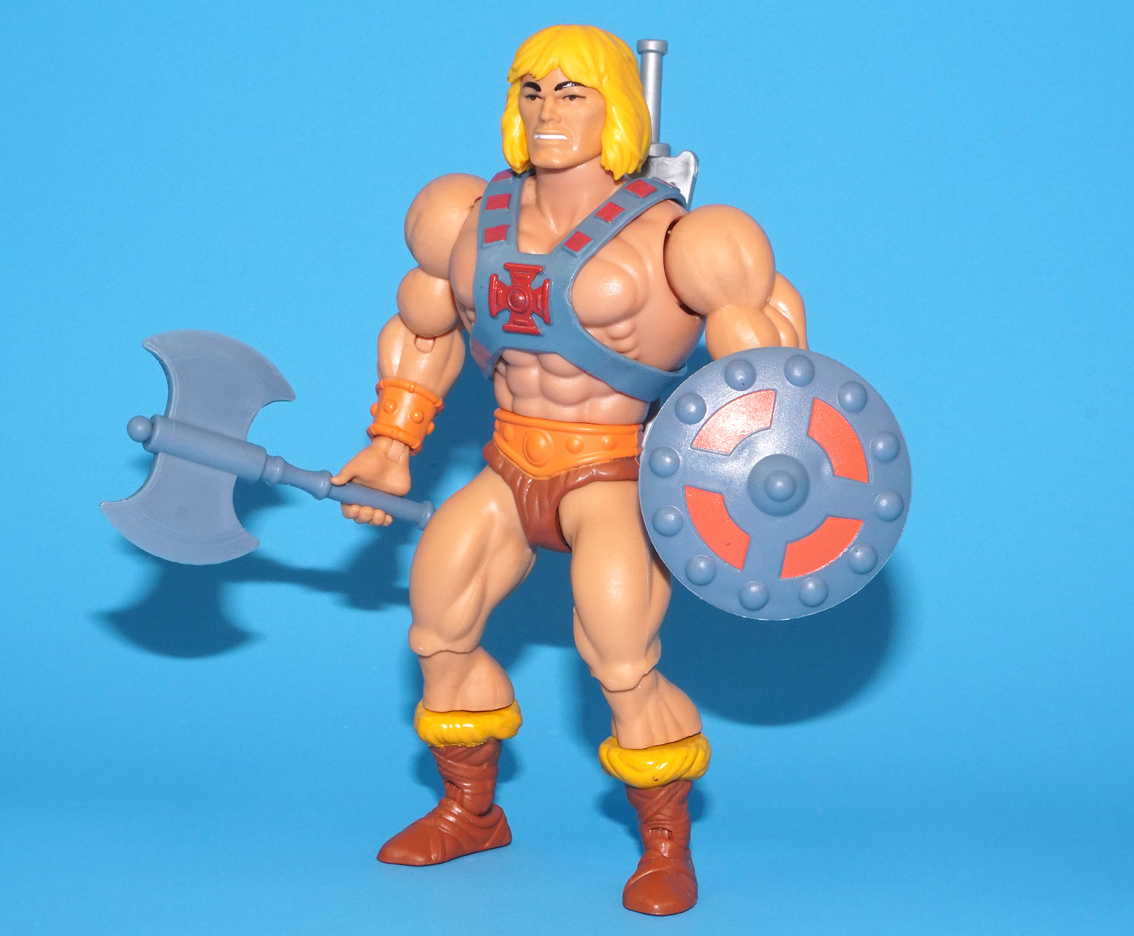 MOTU MASTERS OF THE UNIVERSE ORIGINS HE- MAN 100% COMPLETE 2020 MATTEL - Image 3