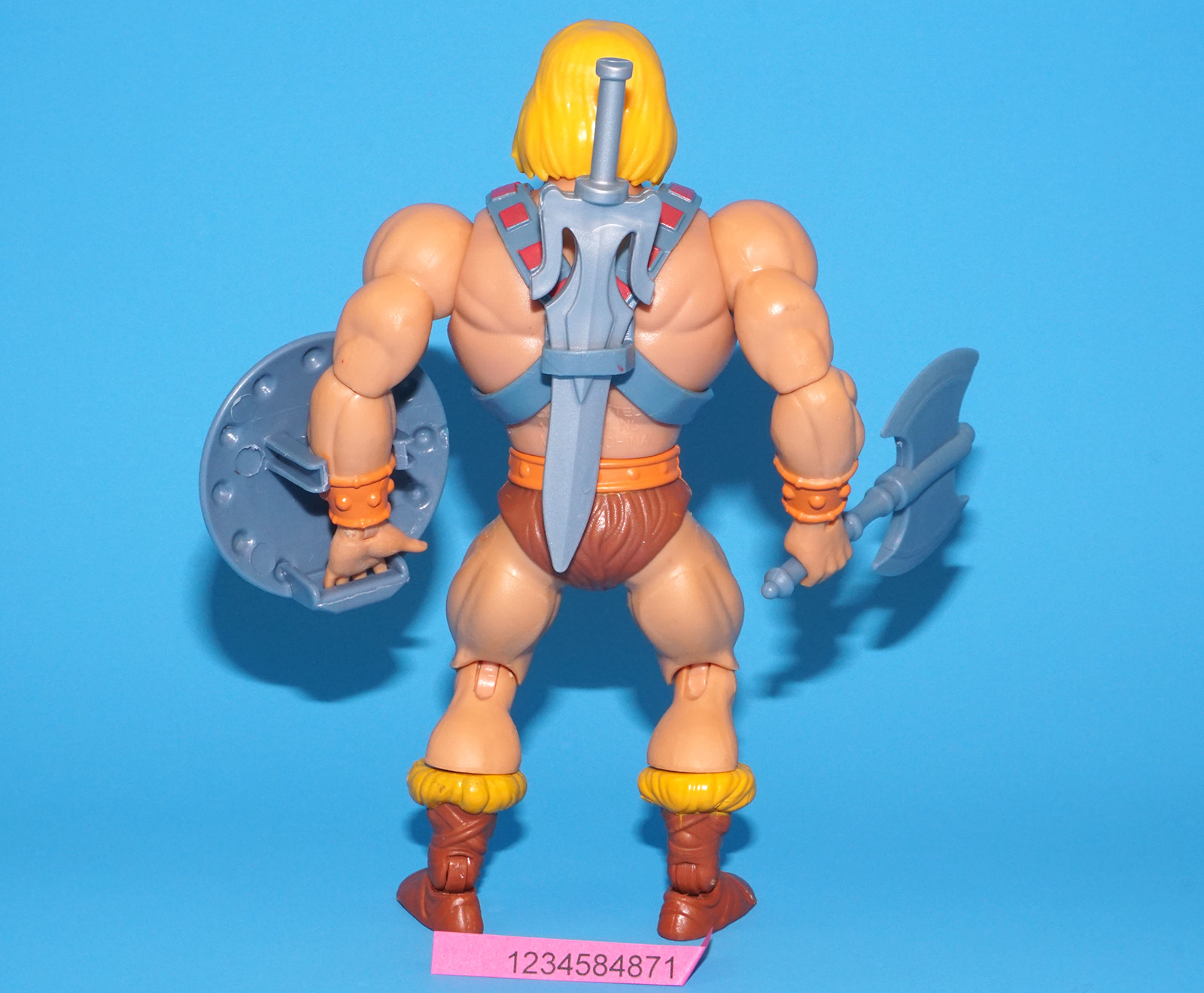 MOTU MASTERS OF THE UNIVERSE ORIGINS HE- MAN 100% COMPLETE 2020 MATTEL - Image 4