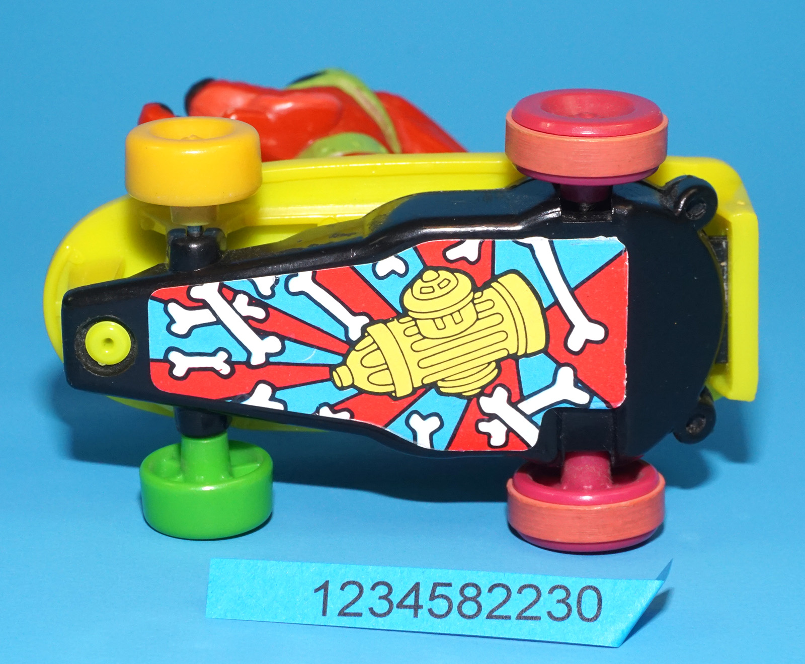 SKATEBOARD GANG WIPEOUT DOG 1986 MATTEL WORKS! - Image 4