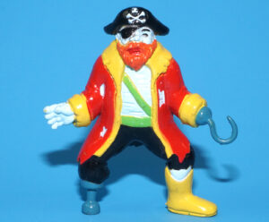 MONSTER UNIVERSAL MINI MONSTERS BOOTLEG KO PVC FIGURE PIRATE 1990 SUNGOLD SIMBA