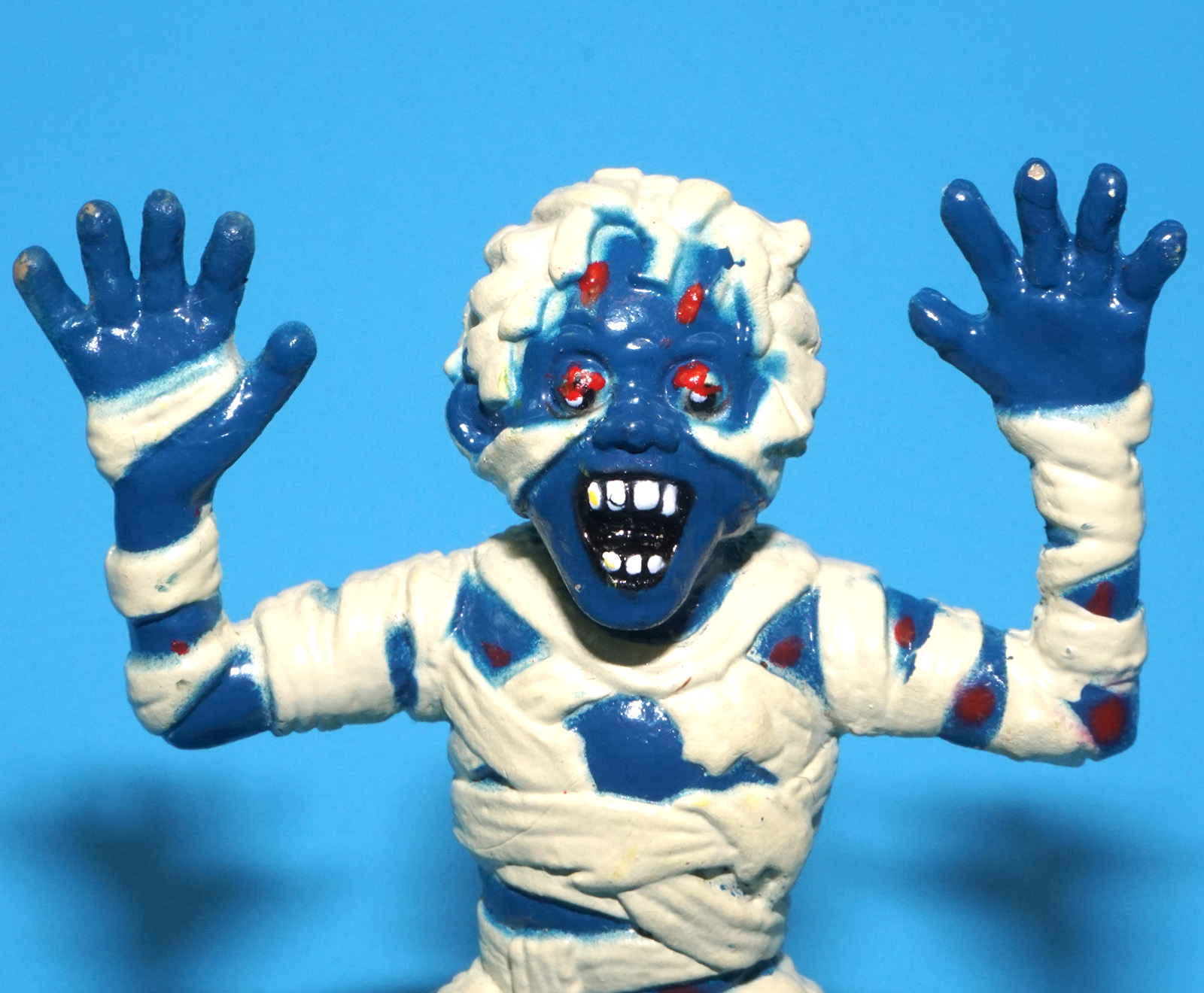 MONSTER UNIVERSAL MINI MONSTERS BOOTLEG KO PVC FIGURE MUMMY 1990 SUNGOLD SIMBA - Image 2