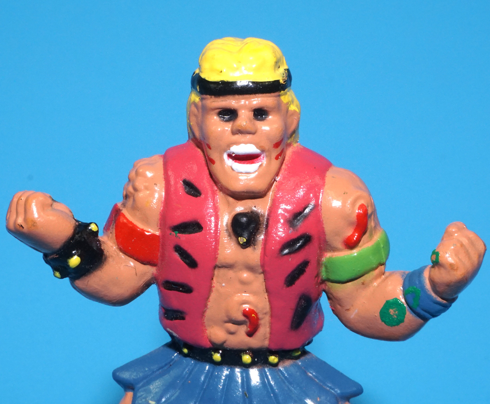 MONSTER UNIVERSAL MINI MONSTERS BOOTLEG KO PVC FIGURE ZOMBIE CONAN WARRIOR 1990 SUNGOLD SIMBA - Image 2