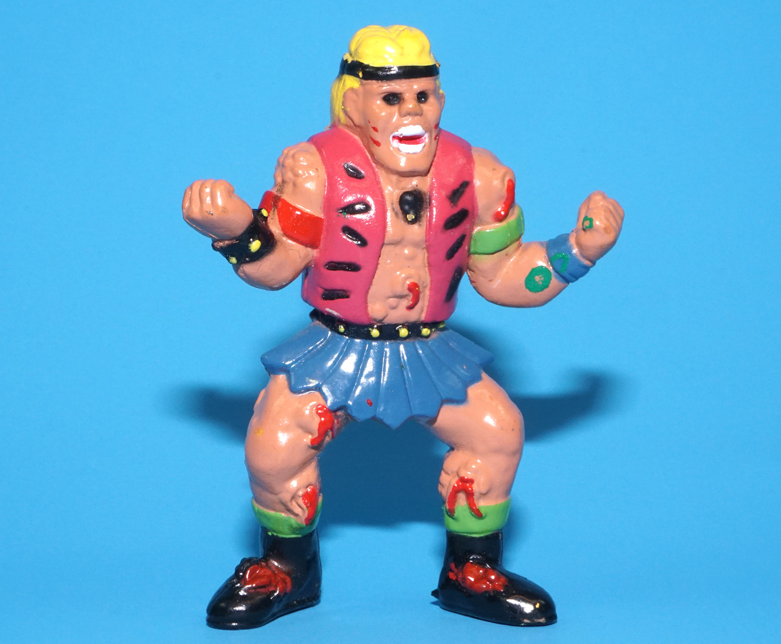 MONSTER UNIVERSAL MINI MONSTERS BOOTLEG KO PVC FIGURE ZOMBIE CONAN WARRIOR 1990 SUNGOLD SIMBA - Image 3