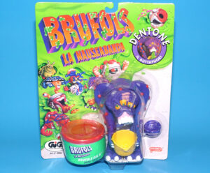 BRUFOLS LA NAUSEABANDA DENTONE THE SPEW CREW BARF BUCKET MOC MOSC EURO CARD 1990 GALOOB GIGI ITALY