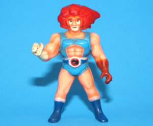 THUNDERCATS PVC MINI FIGURE LION-O 1986 KIDWORKS LJN TOYS