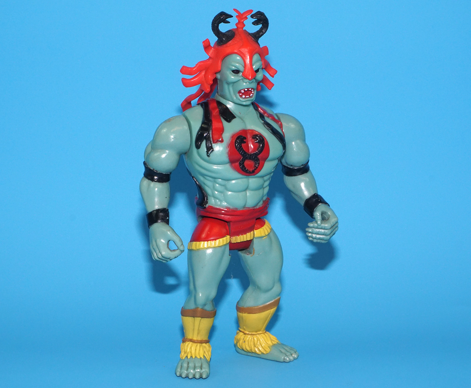 THUNDERCATS ACTION FIGURE MUMM-RA 1980s LJN TOYS WORKS! - Image 3