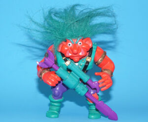 TROLL WARRIORS VEGAR THE CHAMPION 100% COMPLETE 1992 TYCO APPLAUSE