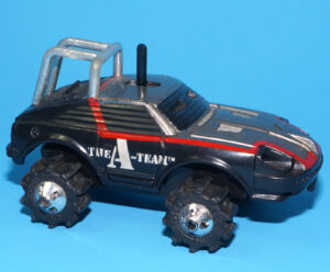 A-TEAM ROUGH RIDERS TRI-EX SPEED GUNNER 100% COMPLETE 1983 LJN WORKS!