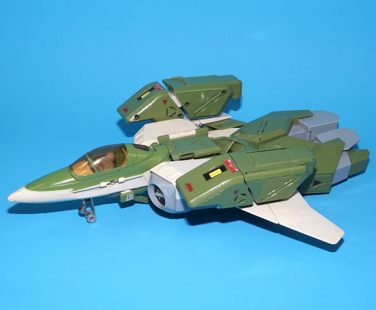ROBOTECH MOSPEADA LEGIOSS AFC-01I ALPHA FIGHTER 1985 GAKKEN LANSAY READ - Image 7