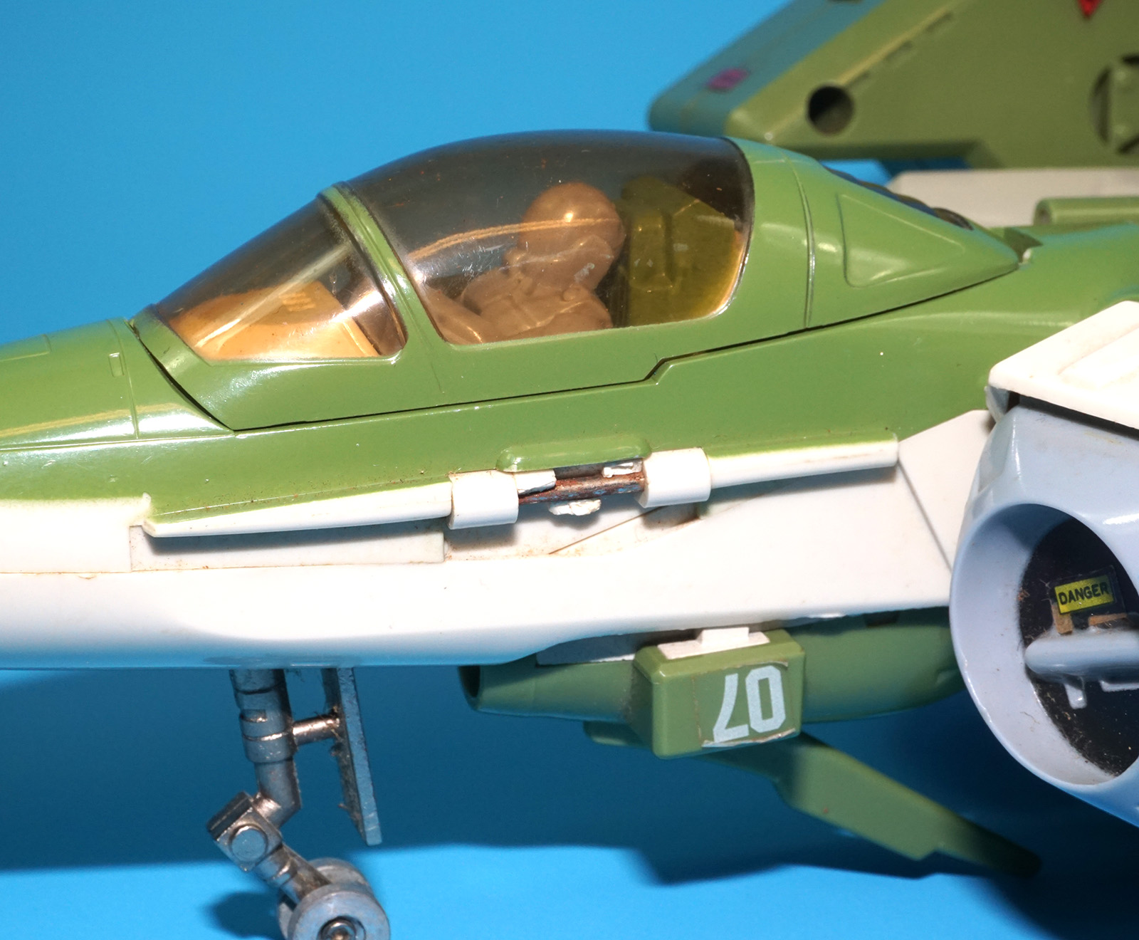 ROBOTECH MOSPEADA LEGIOSS AFC-01I ALPHA FIGHTER 1985 GAKKEN LANSAY READ - Image 8