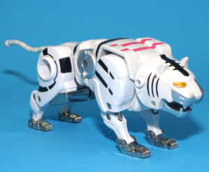 MMPR POWER RANGERS GAORANGER WILD FORCE MEGAZORD WHITE TIGER DX GAO KING 2001 BANDAI