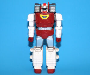 MMPR POWER RANGERS IN SPACE DELUXE MEGA VOYAGER RED ZORD VI 1998 BANDAI READ