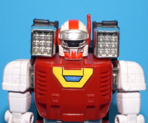 MMPR POWER RANGERS IN SPACE DELUXE MEGA VOYAGER RED ZORD VI 1998 BANDAI READ