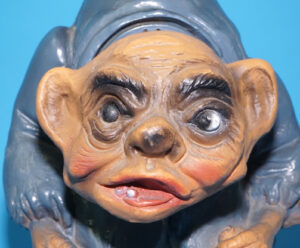 HUNCHBACK TROLL 9″ BOBBLE HEAD FIGURE 1962 HEICO WEST GERMANY