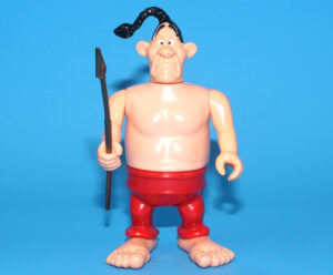 ASTERIX PLAY ACTION FIGURES 6227 PIRATE RED PANTS 100% COMPLETE 1984 CEJI TOYCLOUD