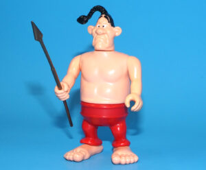 ASTERIX PLAY ACTION FIGURES 6227 PIRATE RED PANTS 100% COMPLETE 1984 CEJI TOYCLOUD