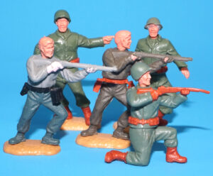 TIMPO TOYS SWOPPETS JOB LOT SOLDIERS FIGURES PARTS 1960s ENGLAND