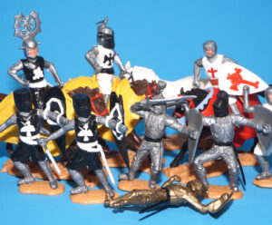 TIMPO TOYS SWOPPETS JOB LOT KNIGHTS FIGURES PARTS 1960s ENGLAND