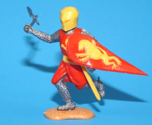 TIMPO TOYS SWOPPETS MEDIEVAL SERIES HELM KNIGHT 1960s ENGLAND