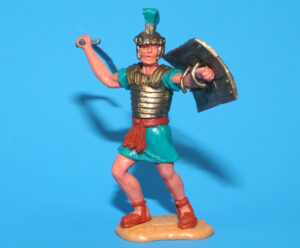 TIMPO TOYS SWOPPETS ROMAN SOLDIER TOY FIGURE 1960s ENGLAND