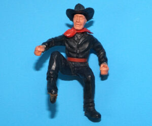 TIMPO TOYS SWOPPETS WESTERN SERIES COWBOY HORSE DRAWN VEHICLE DRIVER 1960s ENGLAND