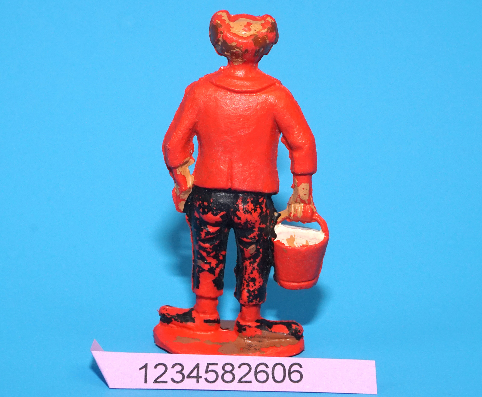 CHARBENS CIRCUS CLOWN PLASTIC TOY FIGURE 1960s ENGLAND BRITAINS TIMPO - Image 2