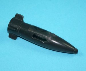 1984 GI JOE COBRA RATTLER ORIGINAL SPARE PART MISSILE BOMB HASBRO