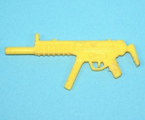 1993 GI JOE STAR BRIGADE COUNTDOWN v2 ORIGINAL SPARE PART SUBMACHINE GUN HASBRO