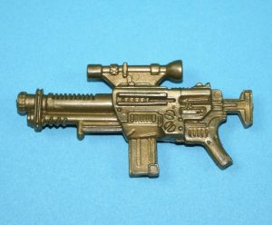 1993 GI JOE STAR BRIGADE ROBO-JOE v1 ROADBLOCK v6 ORIGINAL SPARE PART RIFLE GUN