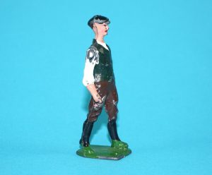 BRITAINS LEAD FARM No. 563 STABLE LAD 1940s ENGLAND