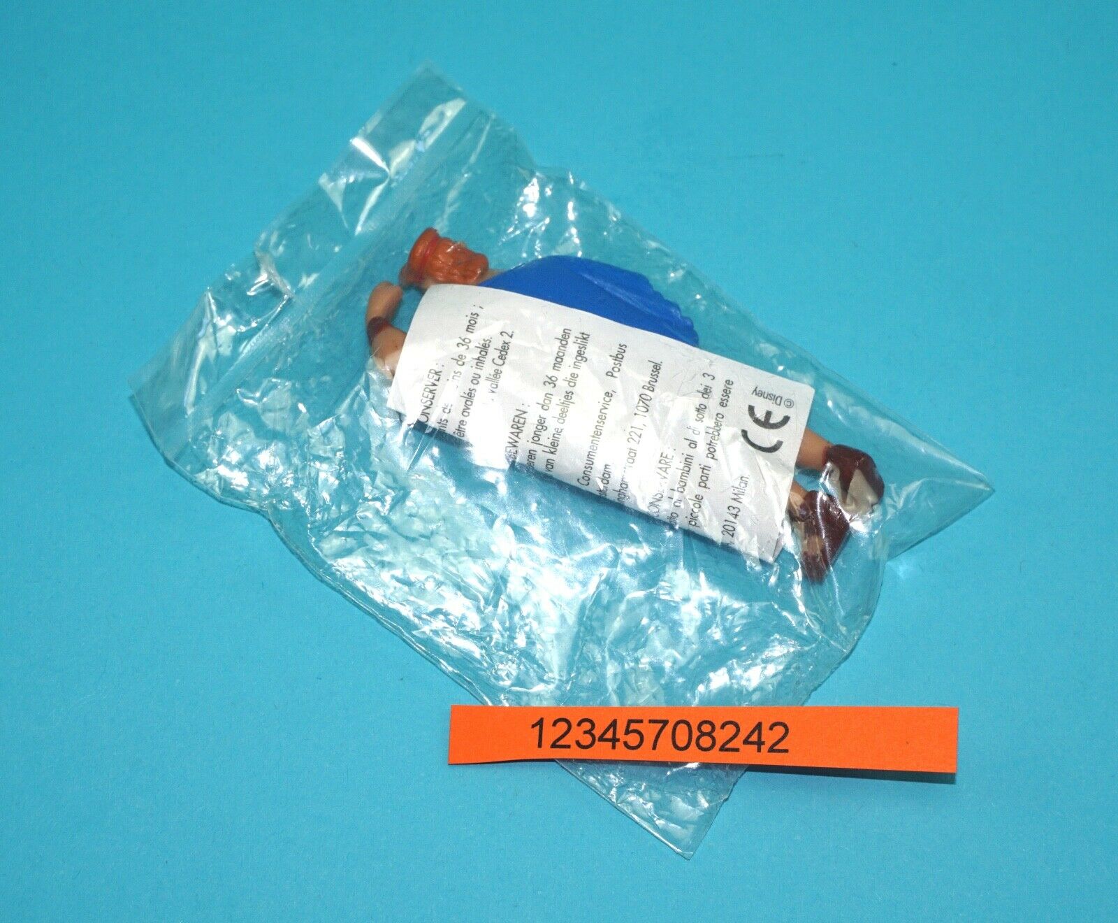 DISNEY HERCULES PVC MINI FIGURE HERCULES MISB SEALED BAG 1997 PROMOTIONAL TOY - Image 2