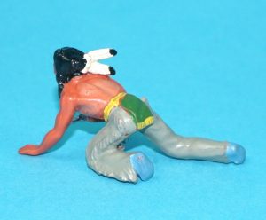 ELASTOLIN 4CM 40MM SERIES No. 6828 NATIVE AMERICAN INDIAN 1960s GERMANY